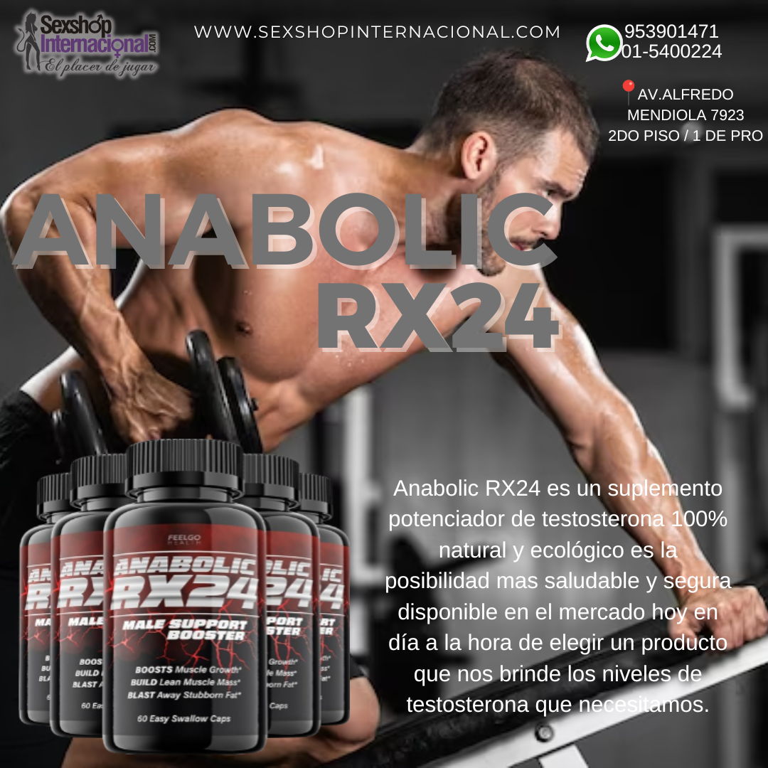 Anabolic RX24 es un suplemento potenciador